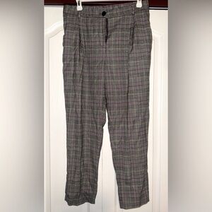 Vince Camuto Tartan Trousers
